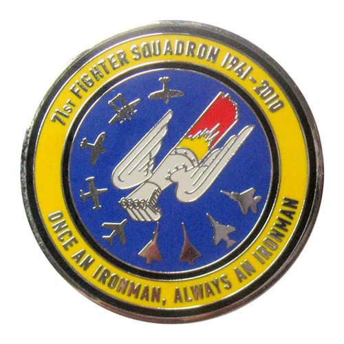 71 FS Closing Challenge Coin
