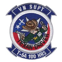 Vance AFB T-6A Texan II Driver 100 Hours Patch
