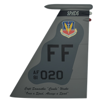94 FS F-15C Eagle Custom Airplane Tail Flash