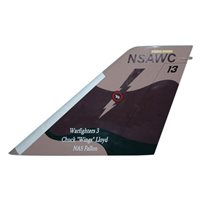 NSAWC F-14D Tomcat Custom Airplane Tail Flash
