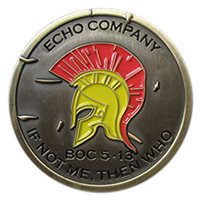 The Basic School Echo Company Coin 
