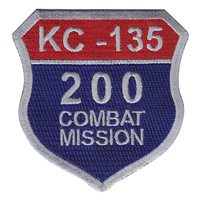 KC-135 200 Missions Patch