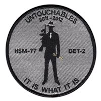 HSM-77 Det 2 Untouchables Patch 
