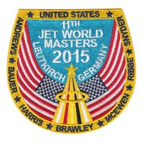 Team USA 2015 Jet World Masters Patch