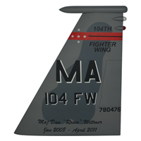104 FW F-15 Airplane Tail Flash