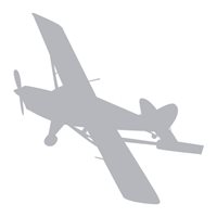 A-1A Aviat Husky Custom Airplane Model Briefing Sticks