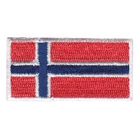 Norway Flag Pencil Patch