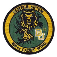 AFROTC Det 810 Baylor University Cadet Wing Patch
