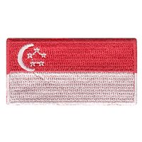 Singapore Flag Pencil Patch 