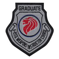 428 FS F-15SG Weapons Instructor Course Instructor Patch