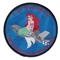 461 FLTS MERRMAID Patches 