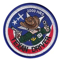 T-6A Texan Driver 2000 Hours Patch