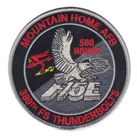 389 FS F-15E Day and Night 500 Hours Patch