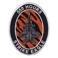 391 FS F-15E Strike Eagle 500 Hours Patch