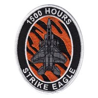 391 FS F-15E Strike Eagle 1500 Hours Patch
