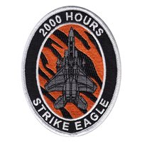  391 FS F-15E Strike Eagle 2000 Hours Patch
