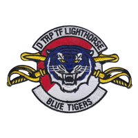 D Troop 3-17 CAV TF Lighthorse Patch