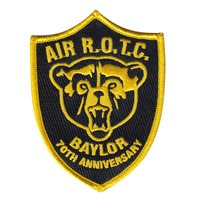 AFROTC Det 810 Baylor University 70th Anniversary Patch