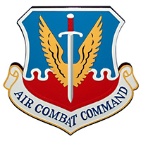 Air Combat Command Custom Wall Plaque