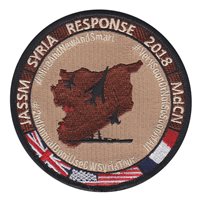609 CAOC Syria Operation Allied Strike 2018 Patch