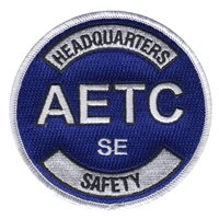 HQ AETC Safety Flight Patch