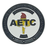 HQ AETC A3/6 Challenge Coin