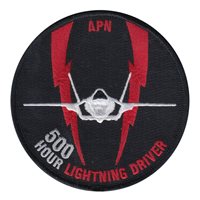 56 TRS APN 500 Hour Lightning Driver Patch