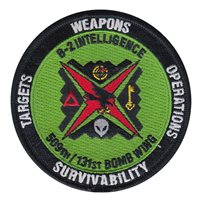 131 BW B-2 Intelligence Green Patch