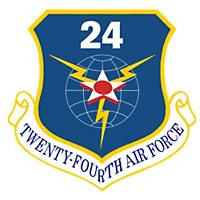 24th AF Wall Plaque