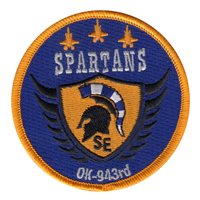 AFJROTC OK-943 SEHS Spartans Patch