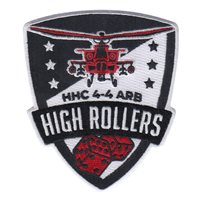 HHC 4-4 ARB High Rollers Red Black Patch