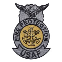 USAF Fire Protection Assistant Fire Chief Badge Patch