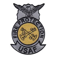USAF Fire Protection Assistant Crew Chief Badge Patch