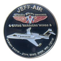 Jeff Air Veterans Airlift Command Coin 