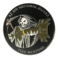 162 WG AZANG Weapons Challenge Coin