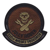 320 MS Jolly Roger OCP Patch with Leather