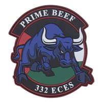 332 ECES Prime Beef Morale PVC Patch