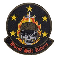 1 HS Worst Heli Riders Patch