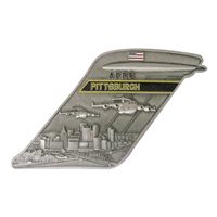 911 AES C-17 Pittsburgh Tail Flash Challenge Coin 