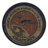 8 WPS Graduate AIWDC OCP Patch with Leather