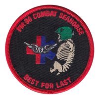 C Co 187 Flight Medic Class 36 Combat Seahorse Patch