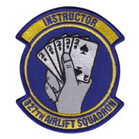 327 AS Instructor Patch