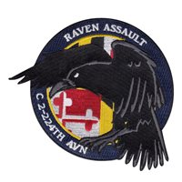 C Co. 2-224 AVN Raven Assault Patch