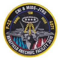 411 FLTS F-22 BAF 2018 Patch