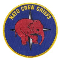 NATO Crew Chiefs Pink Elephant Patch