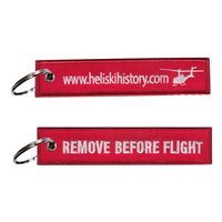 Heliski History RBF Key Flag
