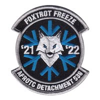 AFROTC DET 538 Rochester Institute of technology Foxtrot Freeze Patch
