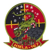 HMLA-167 Christmas Patch