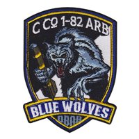 C Co 1-82 ARB Blue Wolves DBAB Patch