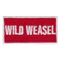 480 FS Wild Weasel Pencil Patch